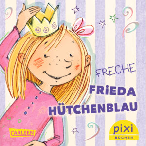 Titelseite vom Pixi-Buch Freche Frieda Hütchenblau